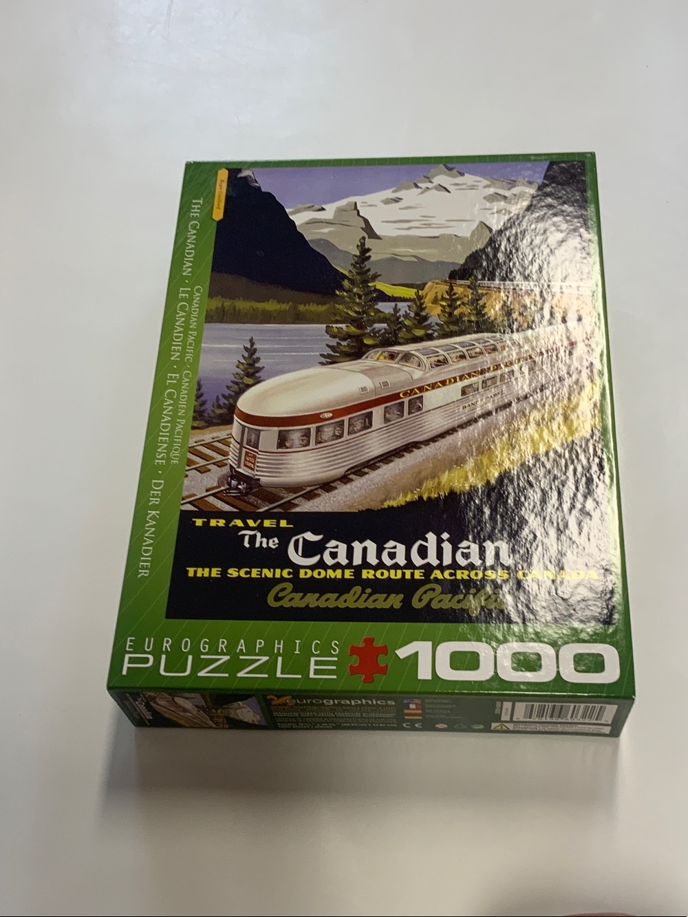 The Canadian 1000-Piece Jigsaw Puzzle